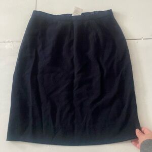 Vintage authentic Giorgio Armani mini blue pencil skirt